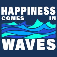 Happiness Comes In Waves Cool Comfort Performance Bucket Hat