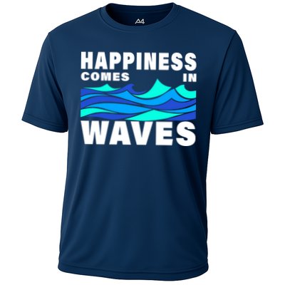 Happiness Comes In Waves Performance Shirt
