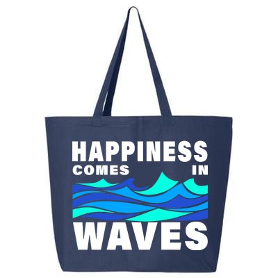 Happiness Comes In Waves 25L Jumbo Tote