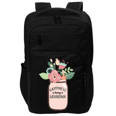 Happiness Is Being A Grandma Flower Impact Tech Backpack