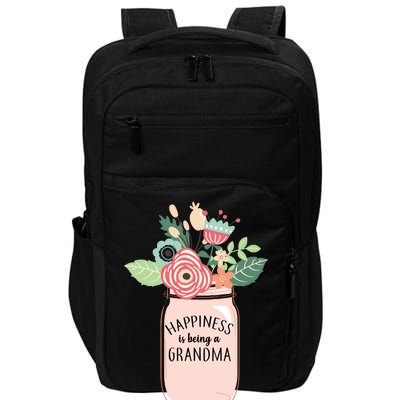 Happiness Is Being A Grandma Flower Impact Tech Backpack