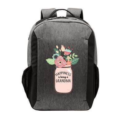 Happiness Is Being A Grandma Flower Vector Backpack