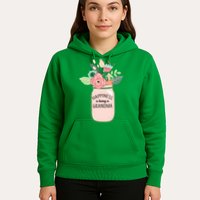 Happiness Is Being A Grandma Flower Hoodie