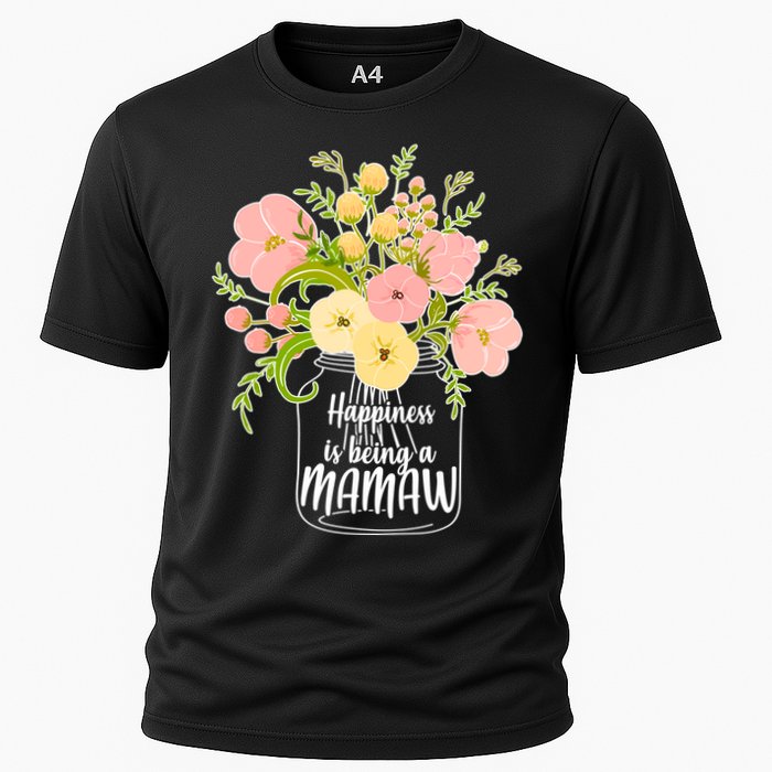 Happiness Is Being A Mamaw Cooling Performance Crew T-Shirt