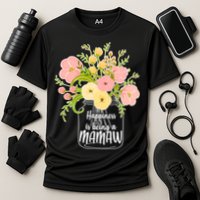 Happiness Is Being A Mamaw Cooling Performance Crew T-Shirt