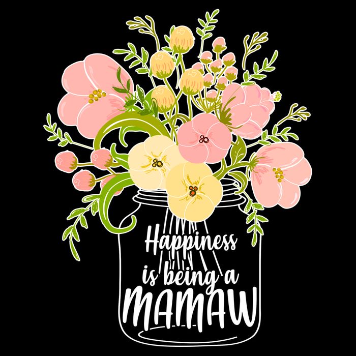 Happiness Is Being A Mamaw Cooling Performance Crew T-Shirt
