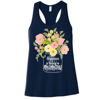 Happiness Is Being A Mamaw Women's Racerback Tank