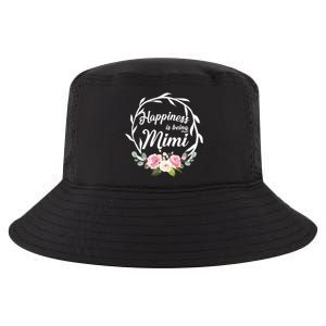 Happiness Is Being A Mimi Cool Comfort Performance Bucket Hat