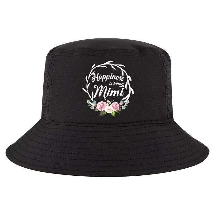 Happiness Is Being A Mimi Cool Comfort Performance Bucket Hat