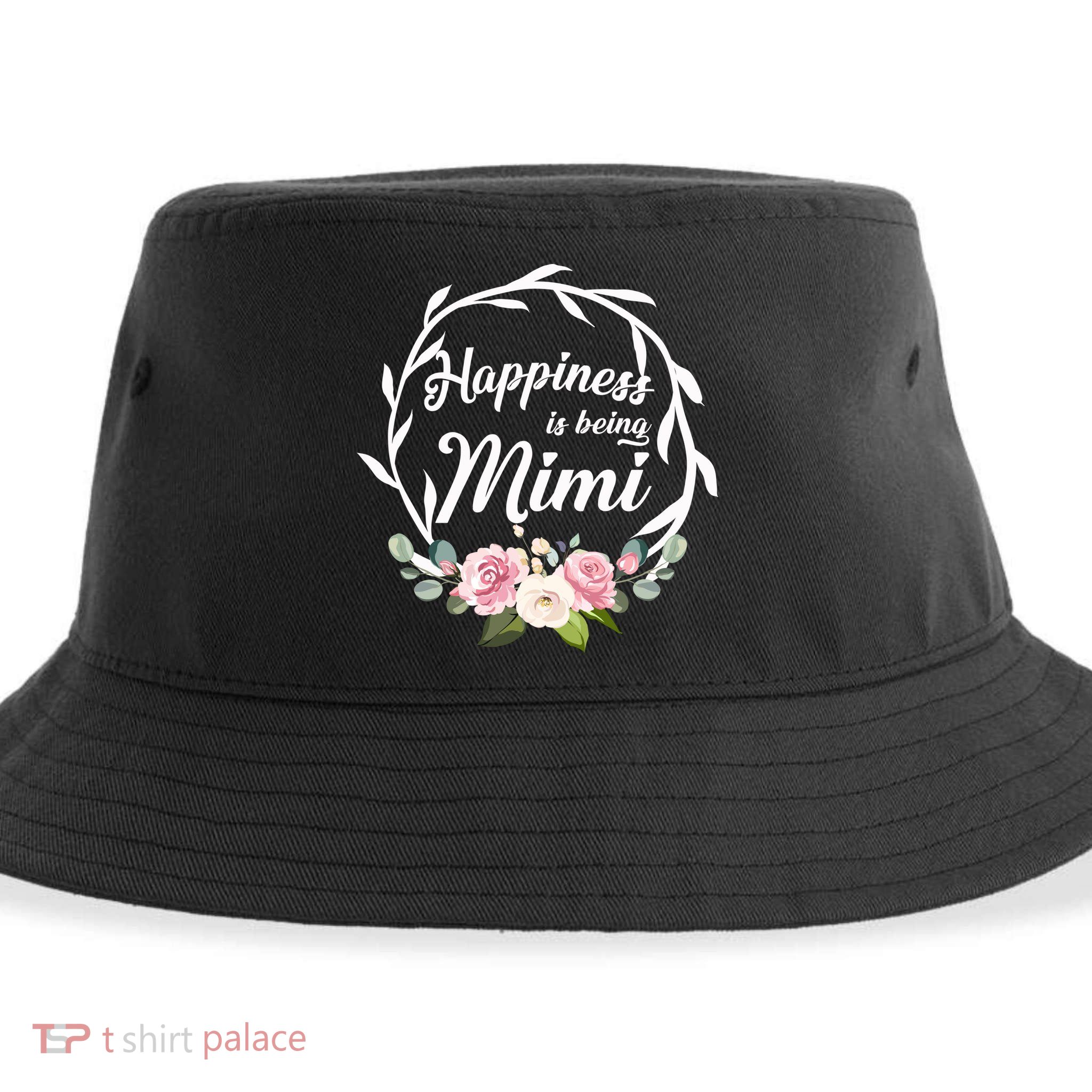 Happiness Is Being A Mimi Sustainable Bucket Hat