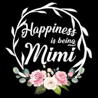 Happiness Is Being A Mimi 7-Panel Snapback Hat