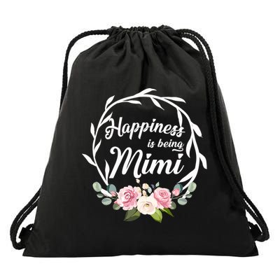 Happiness Is Being A Mimi Drawstring Bag