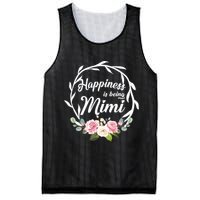Happiness Is Being A Mimi Mesh Reversible Basketball Jersey Tank