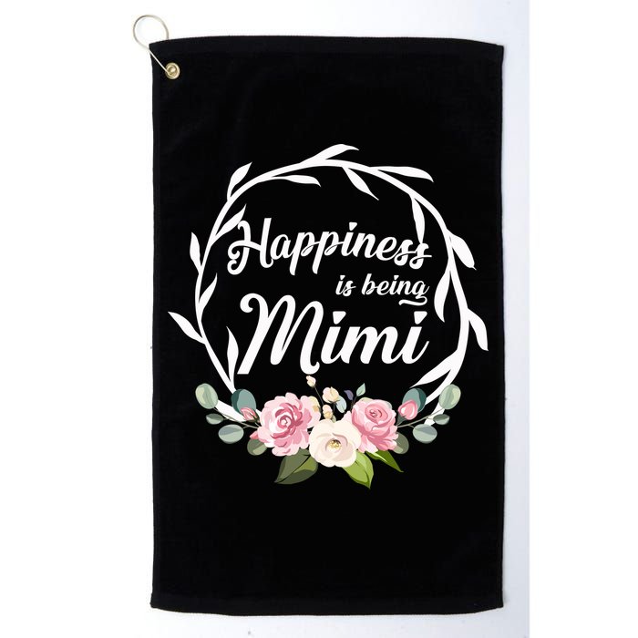 Happiness Is Being A Mimi Golf Towel