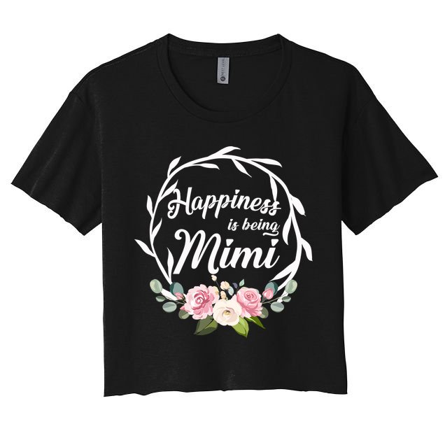 Happiness Is Being A Mimi Crop Top