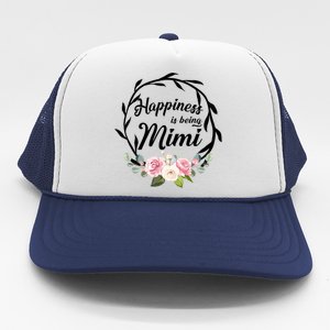 Happiness Is Being A Mimi Trucker Hat