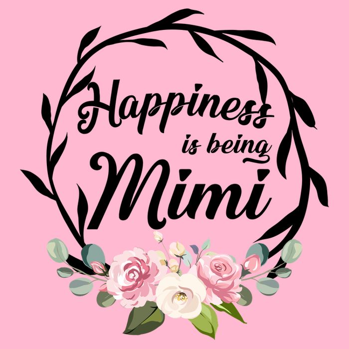Happiness Is Being A Mimi Long Sleeve Shirt