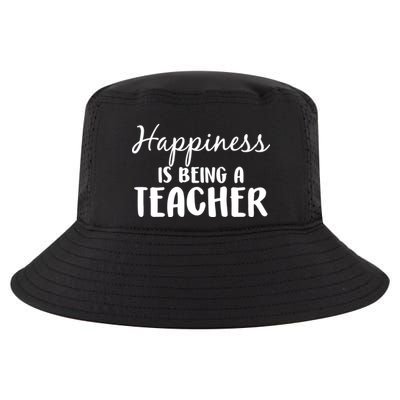 Happiness Is Being A Teacher Cool Comfort Performance Bucket Hat