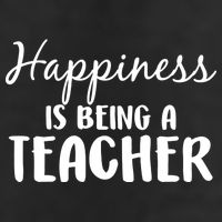 Happiness Is Being A Teacher 7 Panel Mesh Trucker Snapback Hat