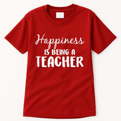 Happiness Is Being A Teacher Tall T-Shirt