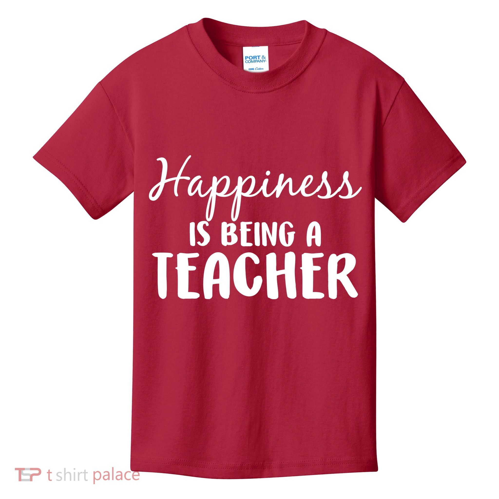 Happiness Is Being A Teacher Kids T-Shirt