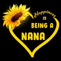 Happiness Is Being Called Nana Sunflower Backpack
