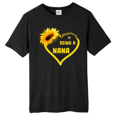 Happiness Is Being Called Nana Sunflower Tall Fusion ChromaSoft Performance T-Shirt