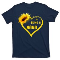 Happiness Is Being Called Nana Sunflower T-Shirt