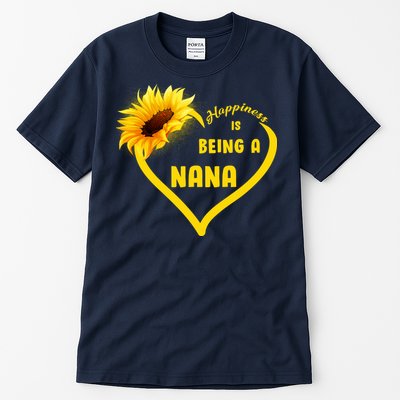 Happiness Is Being Called Nana Sunflower Tall T-Shirt