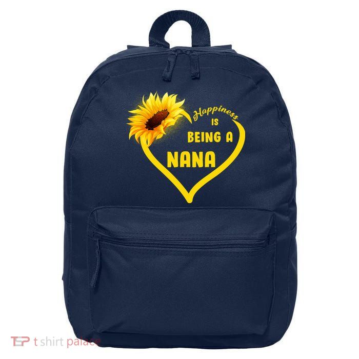 Happiness Is Being Called Nana Sunflower 16 in Basic Backpack