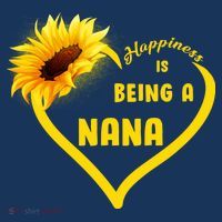 Happiness Is Being Called Nana Sunflower 16 in Basic Backpack