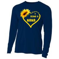 Happiness Is Being Called Nana Sunflower Cooling Performance Long Sleeve Crew