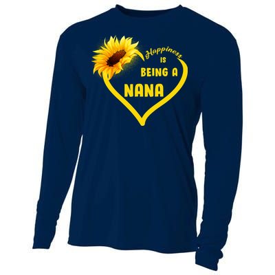 Happiness Is Being Called Nana Sunflower Cooling Performance Long Sleeve Crew