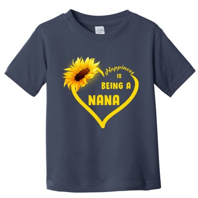 Happiness Is Being Called Nana Sunflower Toddler T-Shirt