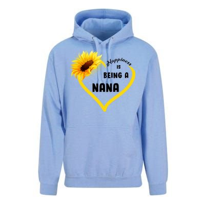 Happiness Is Being Called Nana Sunflower Unisex Surf Hoodie