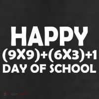 Happy 100 Days Of School Math Equation Trucker Hat
