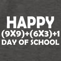 Happy 100 Days Of School Math Equation Vector Backpack