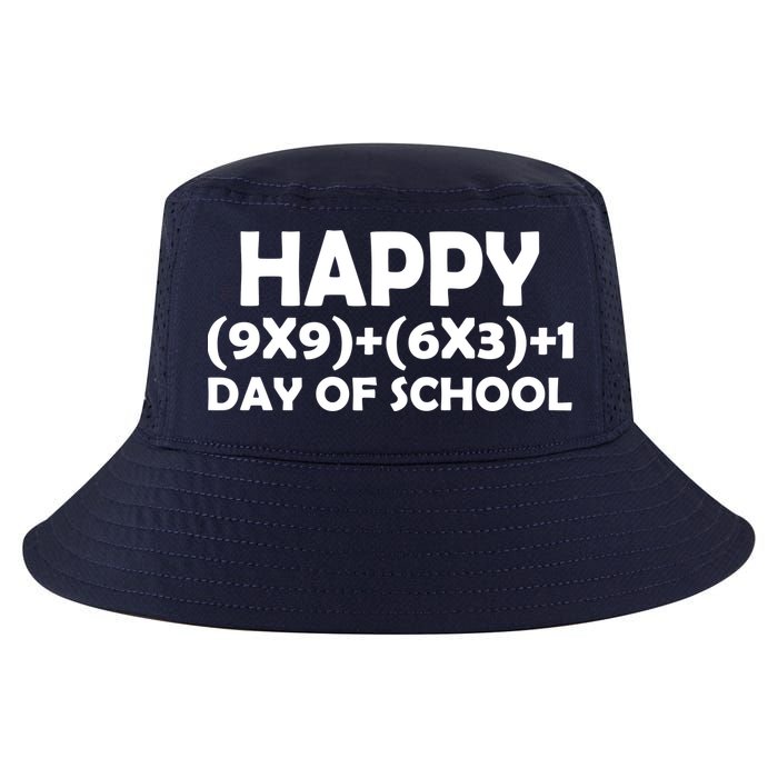Happy 100 Days Of School Math Equation Cool Comfort Performance Bucket Hat