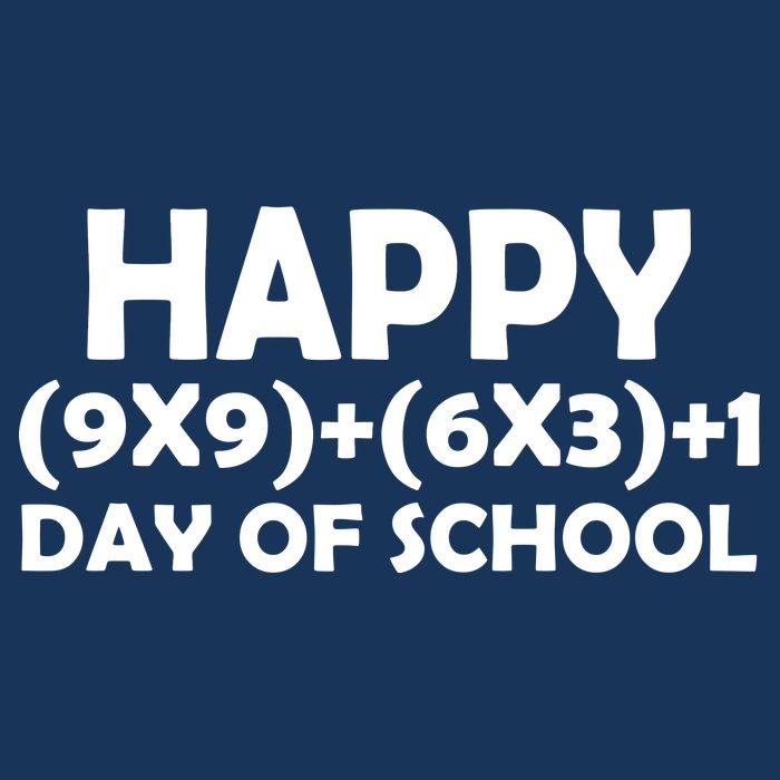 Happy 100 Days Of School Math Equation Cooling Performance Crew T-Shirt