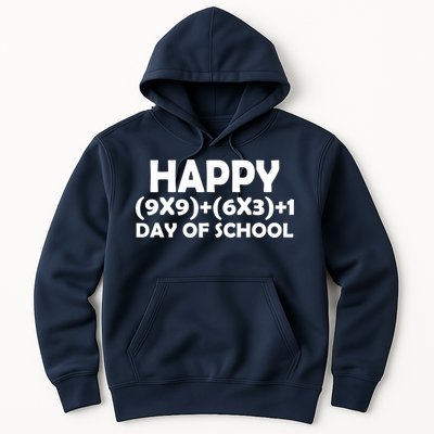 Happy 100 Days Of School Math Equation Hoodie
