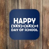 Happy 100 Days Of School Math Equation Coaster