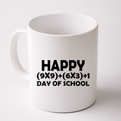 Happy 100 Days Of School Math Equation Coffee Mug