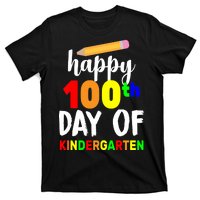 Happy 100th Day Of Kindergarten Pencil T-Shirt