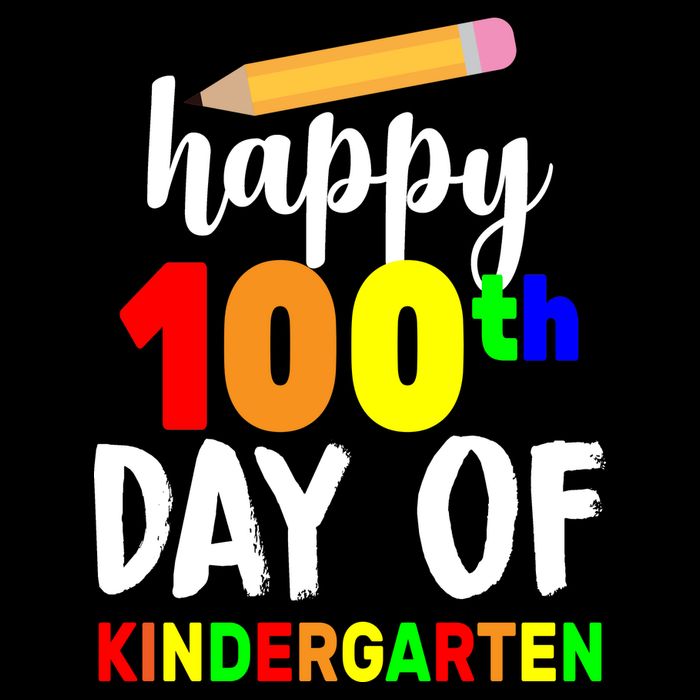 Happy 100th Day Of Kindergarten Pencil Impact Tech Backpack