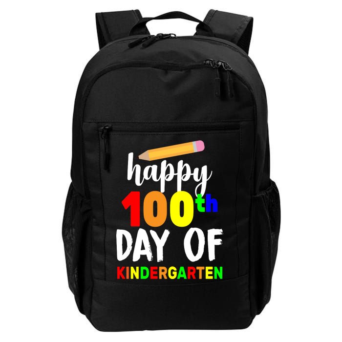 Happy 100th Day Of Kindergarten Pencil Daily Commute Backpack