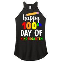 Happy 100th Day Of Kindergarten Pencil Women's Perfect Tri Rocker Tank