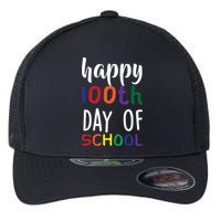Happy 100th Day Of School Flexfit Unipanel Trucker Cap