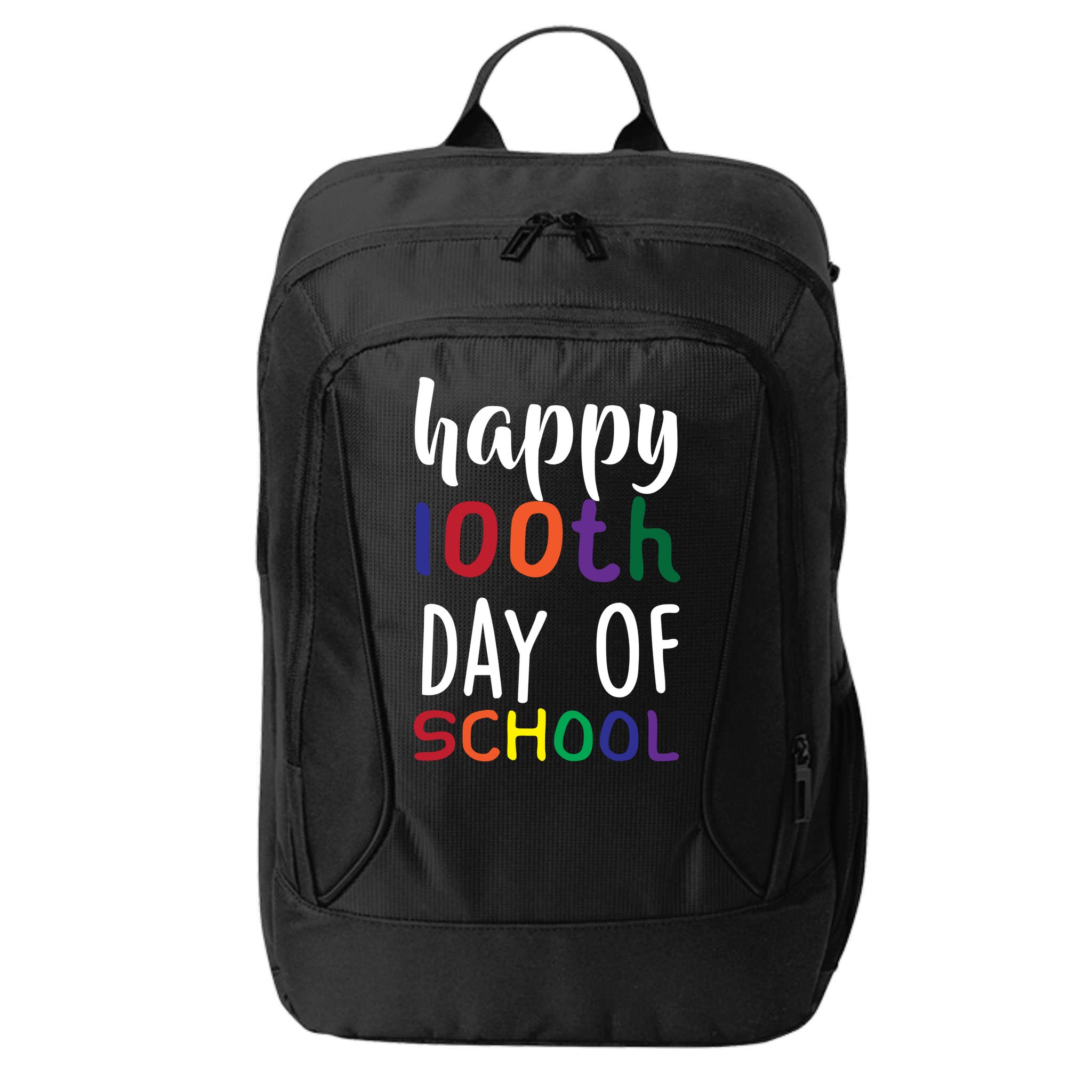 Happy 100th Day of School City Backpack