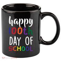 Happy 100th Day Of School 11oz C Handle Ceramic Mug
