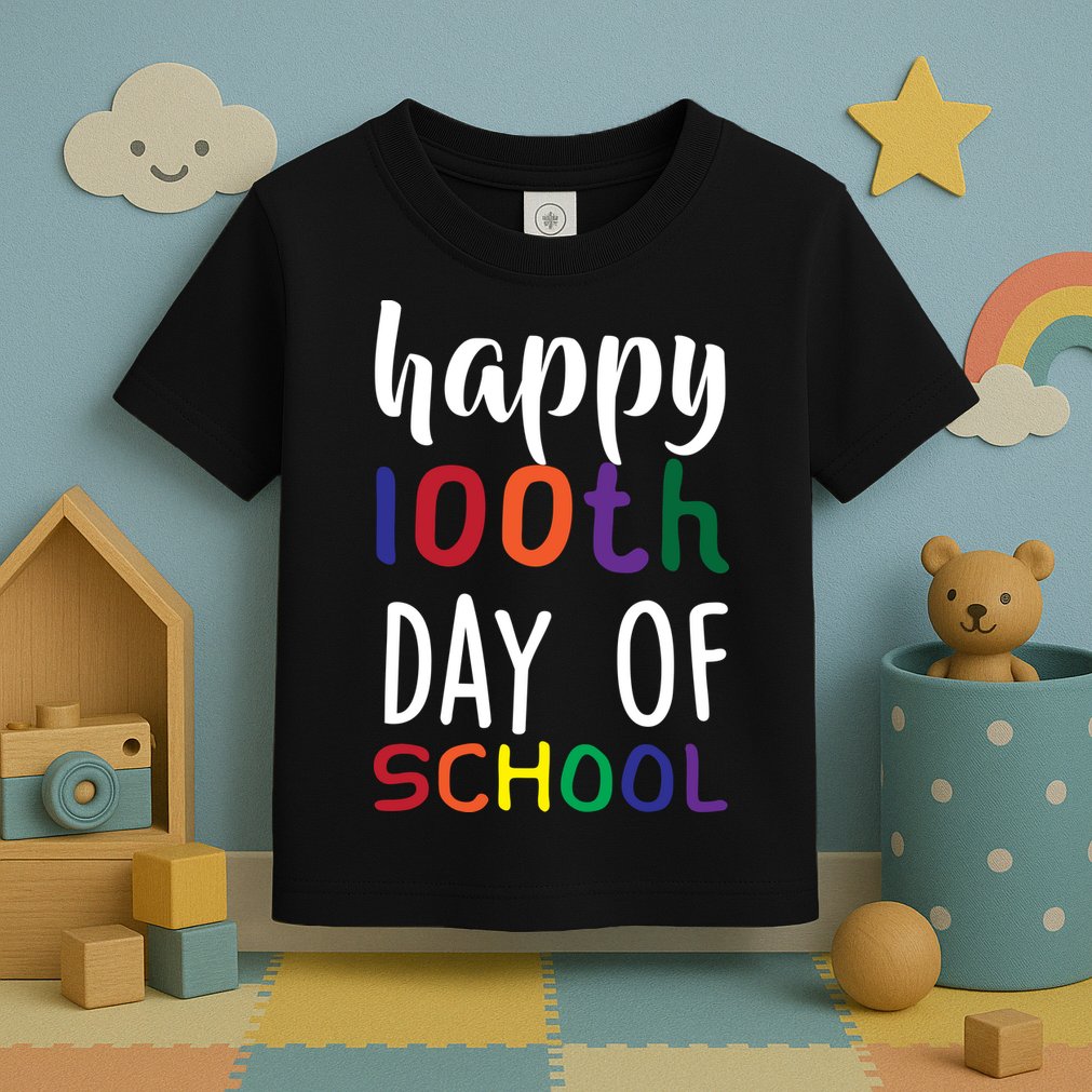 Happy 100th Day Of School Toddler T-Shirt